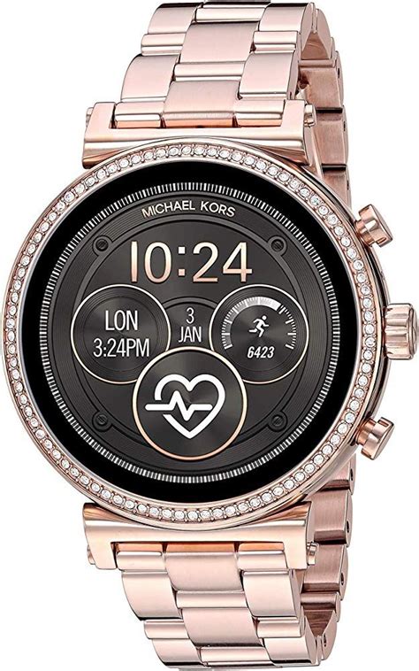 michael kors sofie smartwatch bijenkorf|michael kors smartwatch reviews.